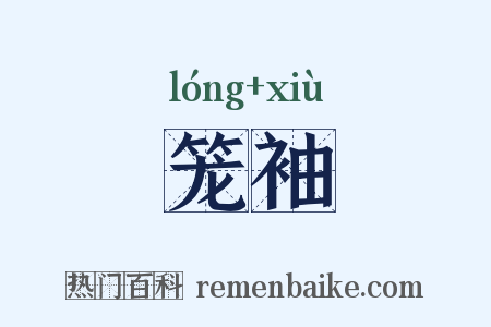 笼袖是什么意思的图片